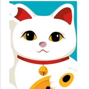 Lucky cat 🐈 🌸💕